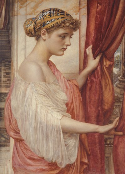 Alla finestra, 1884 da Edward John Poynter