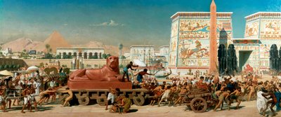 Israele in Egitto da Edward John Poynter