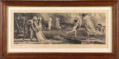 Nausicaa e le sue ancelle da Edward John Poynter