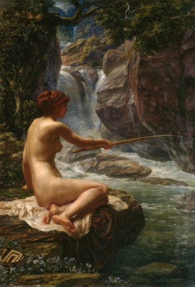Ninfa del ruscello da Edward John Poynter