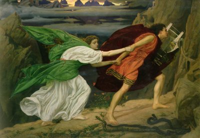 Orfeo ed Euridice, 1862 da Edward John Poynter