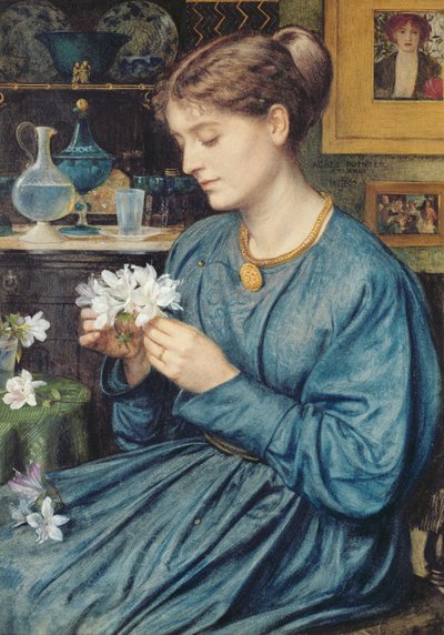 Ritratto di Agnes Poynter, 1867 da Edward John Poynter
