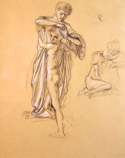 Studio per Idle Fears (I), 1893 da Edward John Poynter