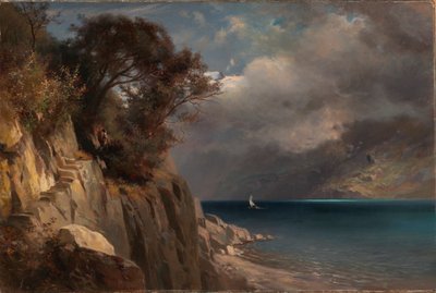 Scena del lago, 1875 da Edward L. Custer