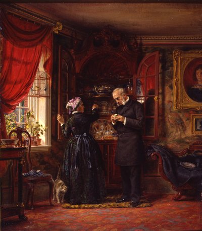 Un amante della vecchia Cina, 1880 da Edward Lamson Henry
