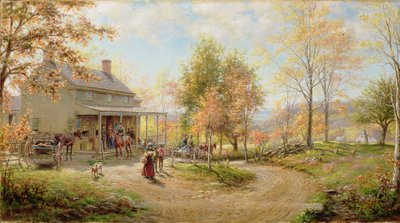 Un giorno di ottobre da Edward Lamson Henry