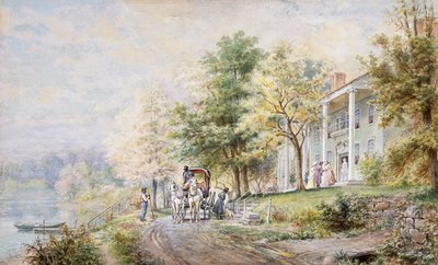 Ricevere Ospiti, 1898 da Edward Lamson Henry