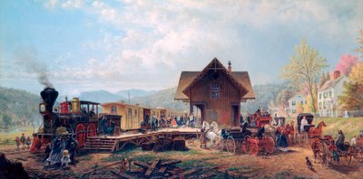 Il treno delle 9:45, 1867 da Edward Lamson Henry