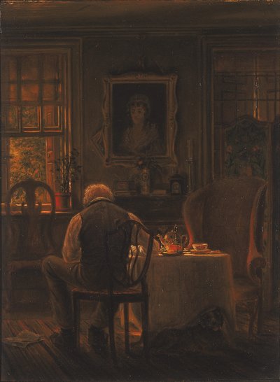 Il vedovo da Edward Lamson Henry