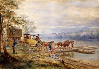 Aspettando il traghetto da Edward Lamson Henry