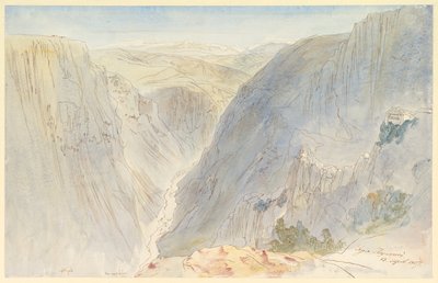 Agia Paraskevi, Epiro, Grecia da Edward Lear