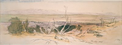 Baalbek dal Libano da Edward Lear
