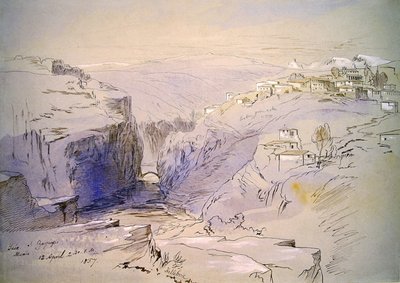 Baia, Zagora, Albania da Edward Lear