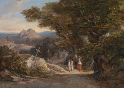 Tra Olavano e Civitella da Edward Lear
