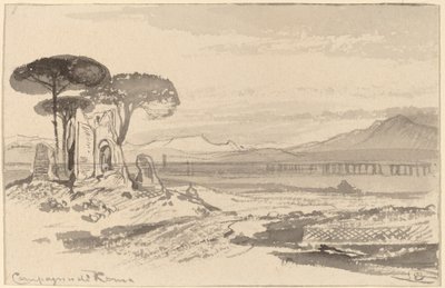 Campagna di Roma da Edward Lear