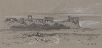 Campagna di Roma da Edward Lear