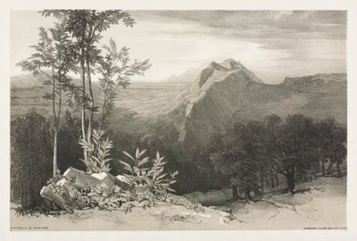 Civitella di Subiaco da Edward Lear