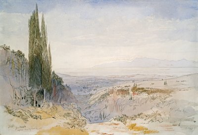 Corfù, Nimphes, 1856 da Edward Lear
