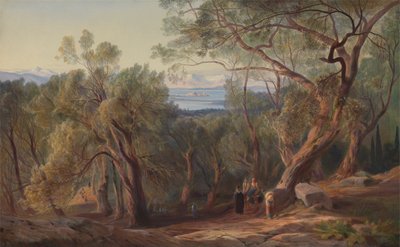 Corfù da Santa Decca da Edward Lear