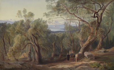 Corfù da Santa Decca da Edward Lear
