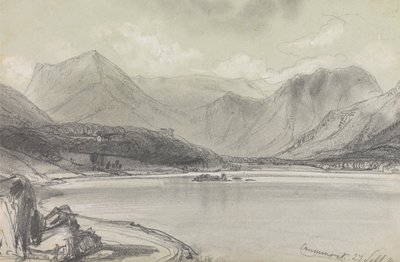 Acqua Crummock da Edward Lear