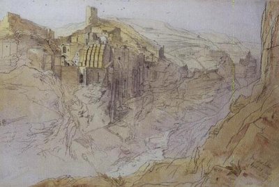 Dar Mar Sabbas, Palestina da Edward Lear