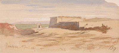 Dendera da Edward Lear