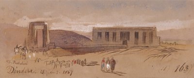 Dendera da Edward Lear