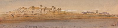 Faras Cisgiordania da Edward Lear