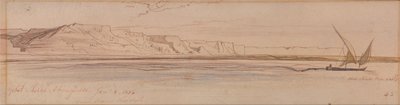 Gebel Sheikh Abu Fodde da Edward Lear