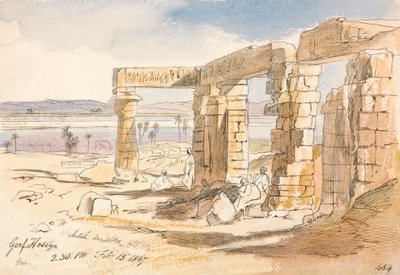 Gerf Hoseyn, ore 14.30 del 15 febbraio 1867 (484) da Edward Lear