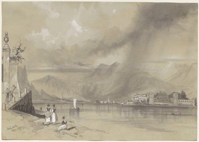 Isola Bella, Lago Maggiore da Edward Lear