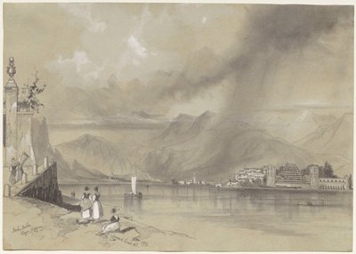 Isola Bella, Lago Maggiore da Edward Lear