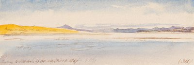 Sguardo verso Sabooa; ore 9:30 del mattino, 1° febbraio 1867 (311) da Edward Lear