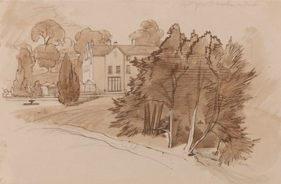 Manor (Knowsley Lane) da Edward Lear