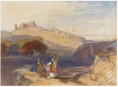 Melfi, Italy da Edward Lear