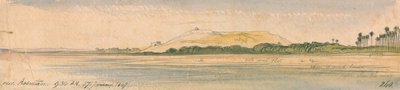 Vicino a Assouan da Edward Lear