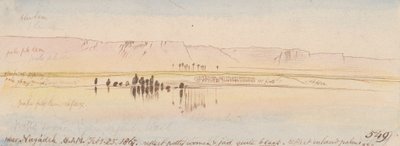 Vicino a Negadeh; 8:00 A.M., 25 feb. 1867 (549) da Edward Lear
