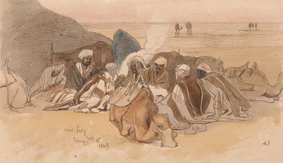 Nei pressi di Suez, sera, 15 gennaio 1849 (43) da Edward Lear