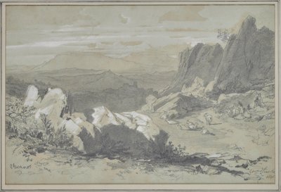 Olevano da Edward Lear