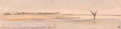 Di fronte ad Abu Girgeh da Edward Lear