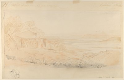 Pentedatelo, Calabria, Italy da Edward Lear