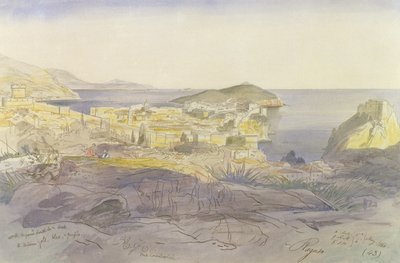Ragusa (Dubrovnik), 5-6 maggio 1866 da Edward Lear