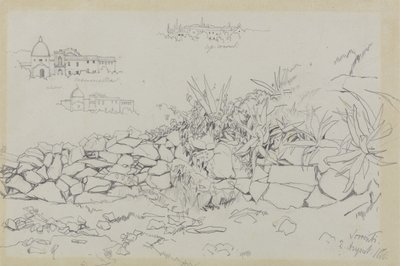 Sorrento, 2 Agosto 1838 da Edward Lear