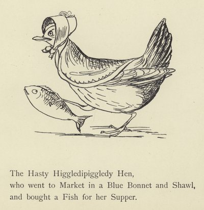 La Gallina Frettolosa da Edward Lear