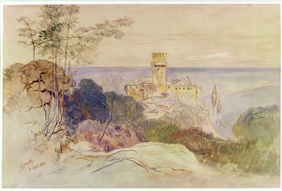 Il Monastero di Caracalla da Edward Lear