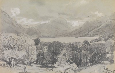 Ullswater, 14 ottobre 1836 da Edward Lear