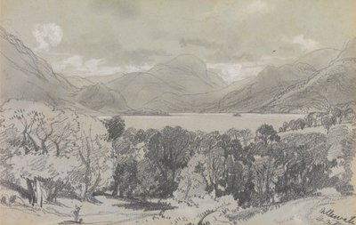 Ullswater, 14 ottobre 1836 da Edward Lear