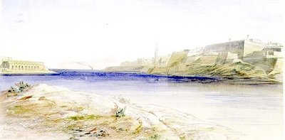 Valletta, Malta da Edward Lear