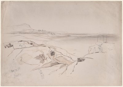 Vista di Sciacca, Sicilia da Edward Lear